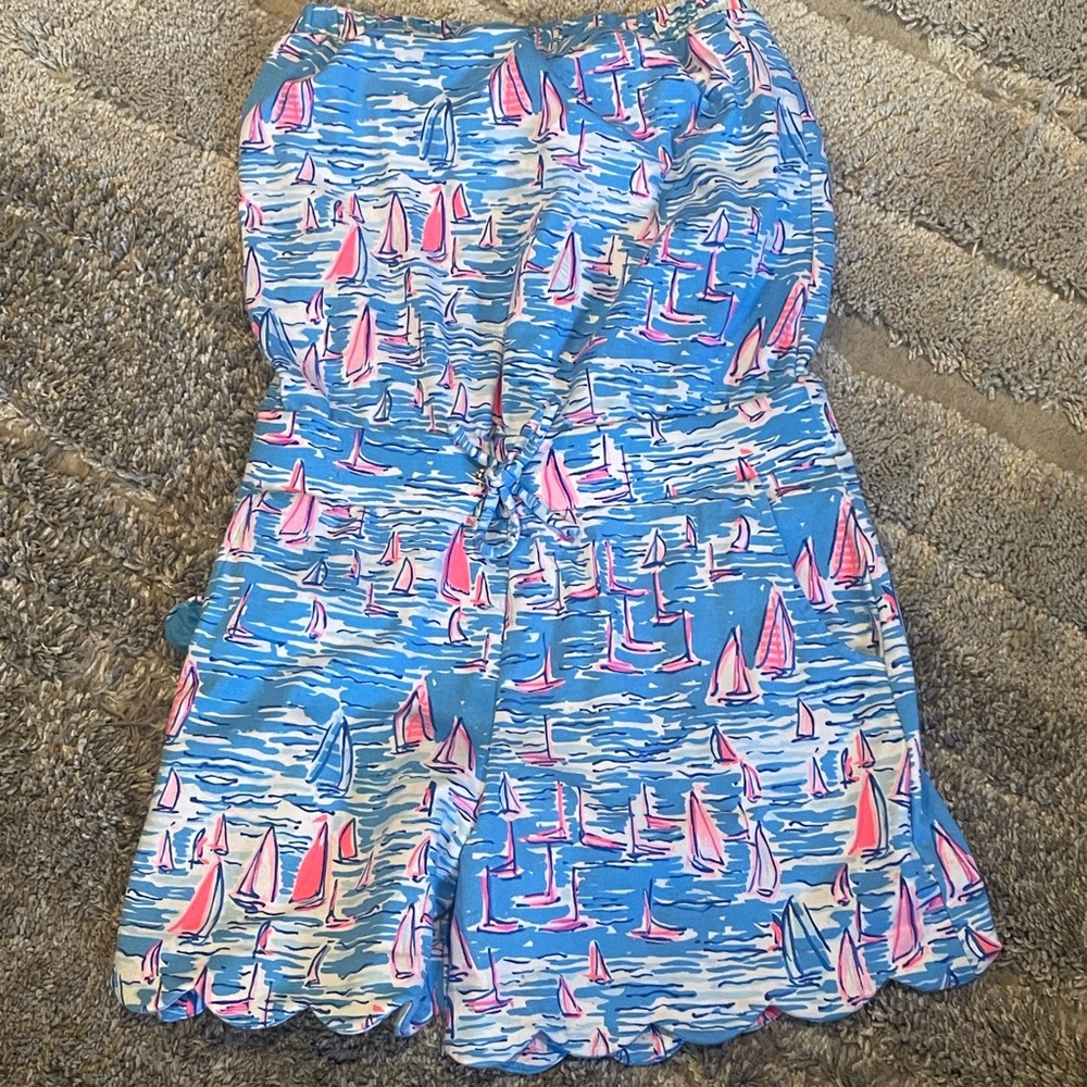 Sweater type stretchy material size XS strapless jumper